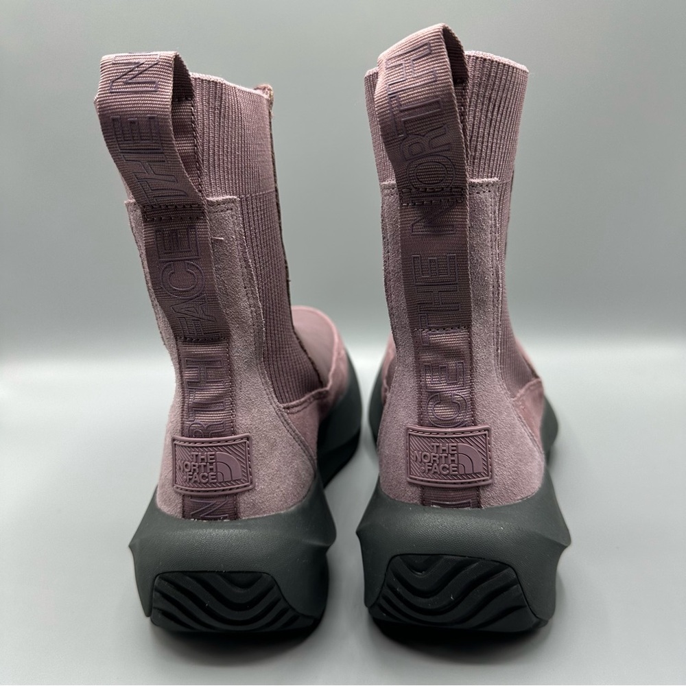 The North Face Knit Platform Leather Boots - Picture 6 of 10